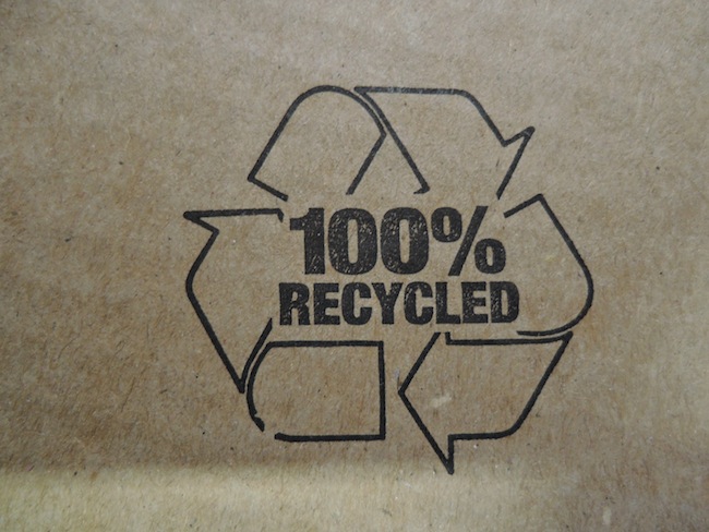 100 percent recycled