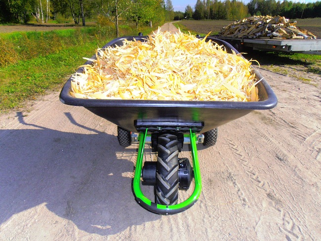 BRAVO MOBARROW SOFT 180L WITH ADDITIONAL BACK WHEELS.